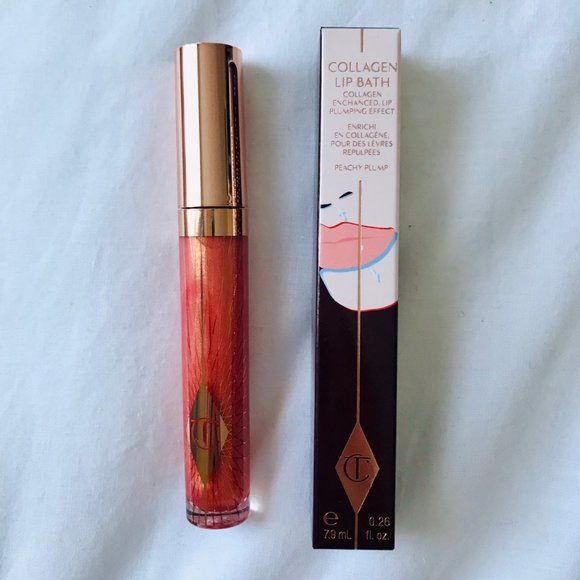 Charlotte TIlbury Collagen Lip Bath - Peachy Plump - Picture 2 of 2